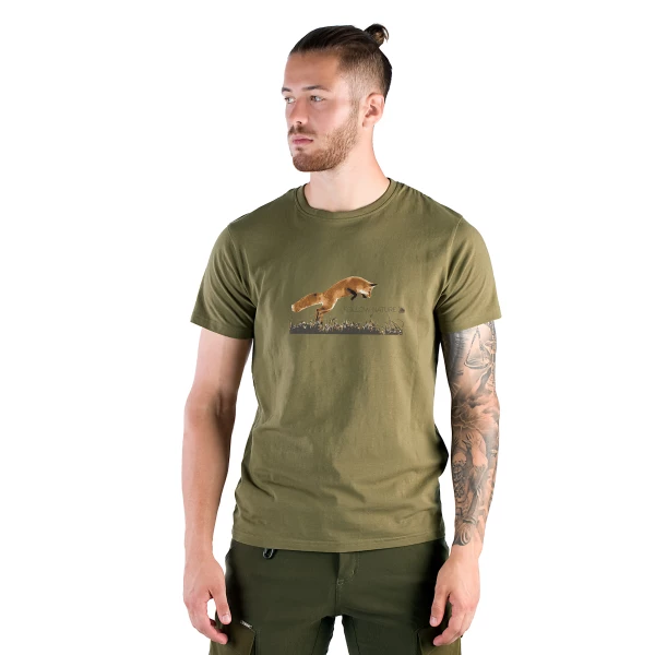 Koszulka męska Tagart FNT Fox oliwkowa 4XL Koszulka męska Tagart FNT Fox oliwkowa 4XL