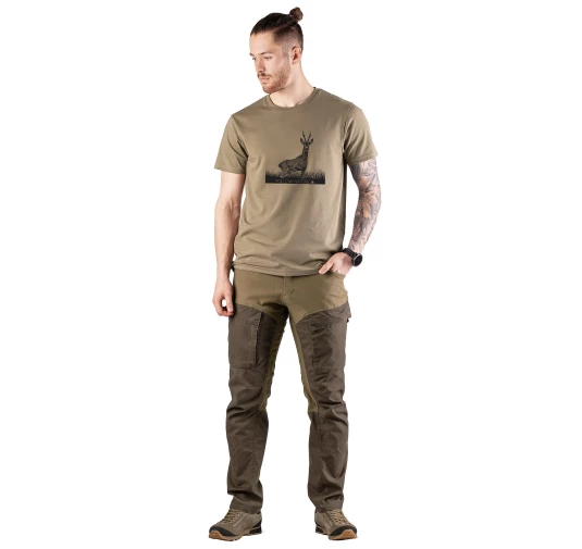 Koszulka męska Tagart FNT Roedeer beżowa L