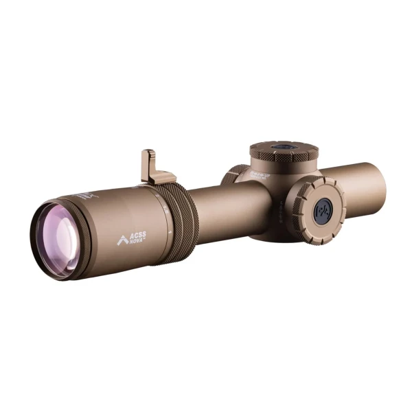 Luneta celownicza Primary Arms Compact PLx-1-8x24 mm FFP iR ACSS Nova Reticle FDE