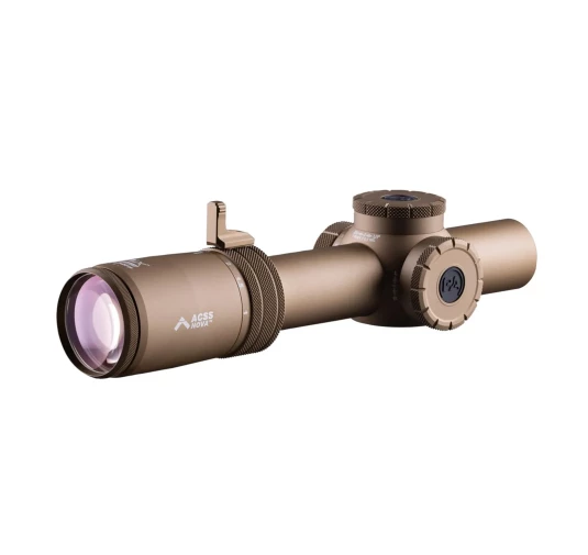 Luneta celownicza Primary Arms Compact PLx-1-8x24 mm FFP iR ACSS Nova Reticle FDE