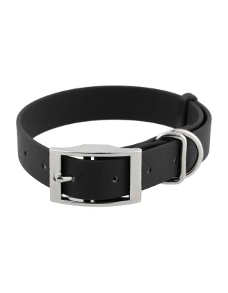 Obroża BioThane 4wild  20mm 27-41 cm czarna