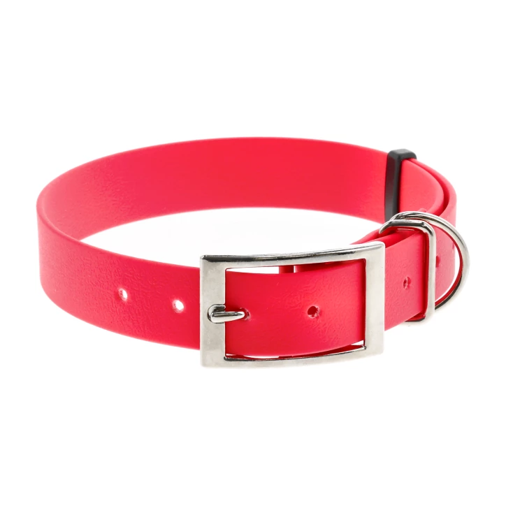 Obroża BioThane 4wild 25mm 28-38 cm różowa