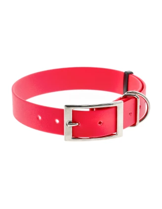 Obroża BioThane 4wild 25mm 28-38 cm różowa