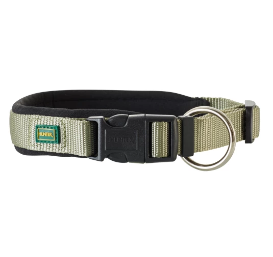 Obroża Vario Plus 50-55 neoprenowa czarno-zielona