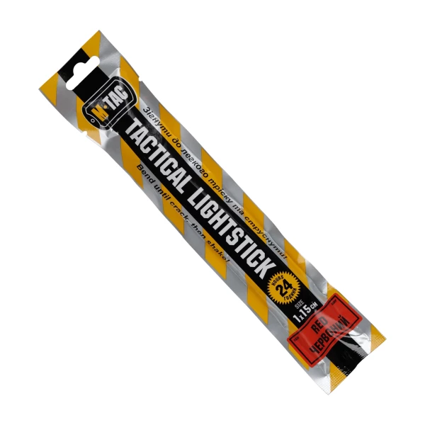 Oświetlenie M-Tac chemiczne 15 cm czerwone Oświetlenie M-Tac chemiczne 15 cm czerwone
