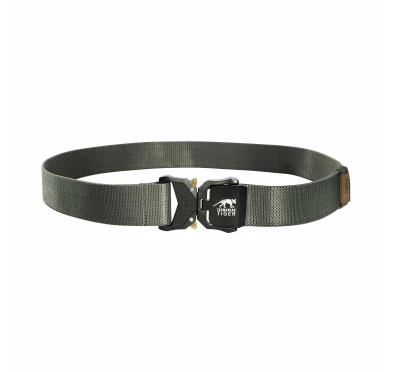 Pas taktyczny Tasmanian Tiger QR Stretchbelt 38 mm szaro oliwkowy