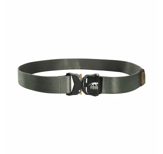 Pas taktyczny Tasmanian Tiger QR Stretchbelt 38 mm szaro oliwkowy