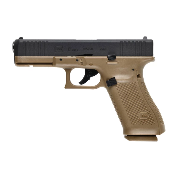 Pistolet wiatrówka Glock 17 gen5 4,5 mm BB coyote