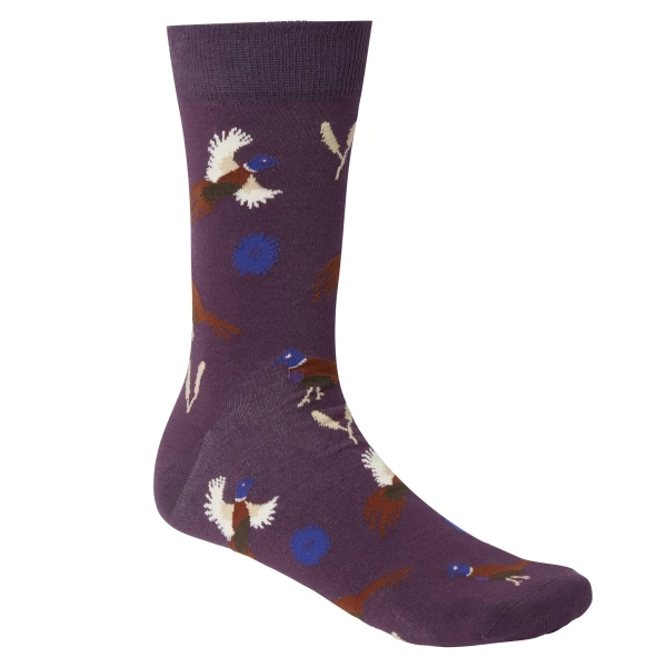 Skarpety Chevalier Pomeroy Hunting Spaniel Eggplant 37-39