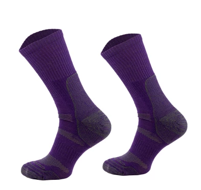 Skarpety Comodo Hunting Merino wool Hiker TRE12 fioletowe 35-38