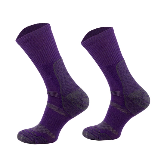 Skarpety Comodo Hunting Merino wool Hiker TRE12 fioletowe 35-38