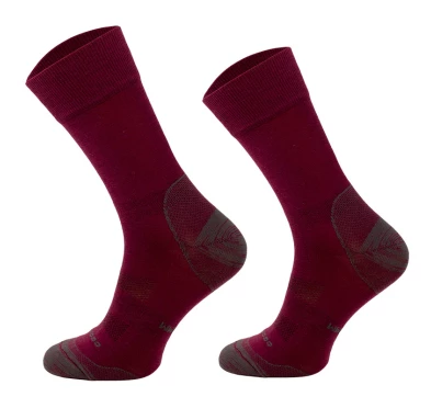 Skarpety Comodo Hunting Merino wool lines TRE13 bordowe 35-38