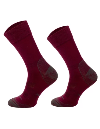 Skarpety Comodo Hunting Merino wool lines TRE13 bordowe 39-42