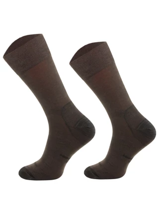 Skarpety Comodo Hunting Merino wool lines TRE13 brązowe 35-38