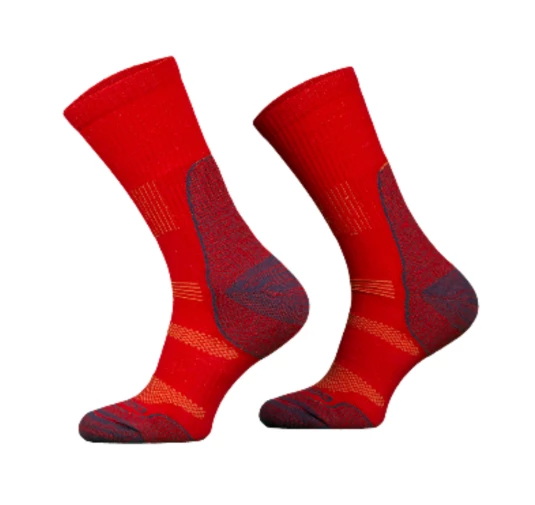 Skarpety turystyczne Comodo lekkie pomarańczowe 35-38