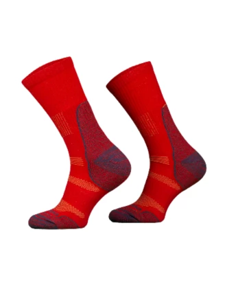 Skarpety turystyczne Comodo lekkie pomarańczowe 39-42