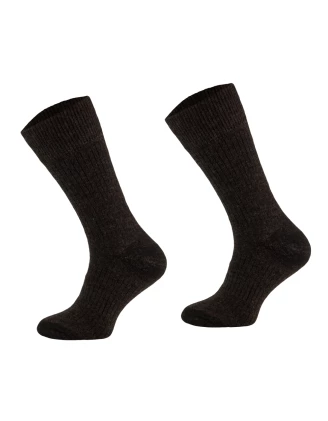 Skarpety turystyczne Comodo wełniane antracytowe 35-38