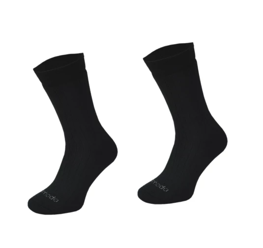 Skarpety turystyczne Comodo wełniane czarne 35-38