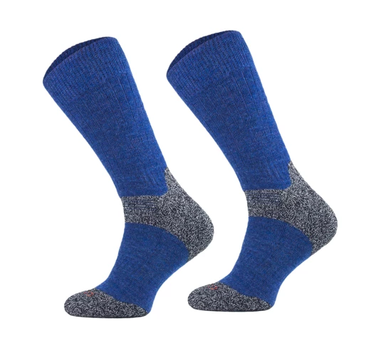 Skarpety turystyczne Comodo wełniane denimowe 35-38