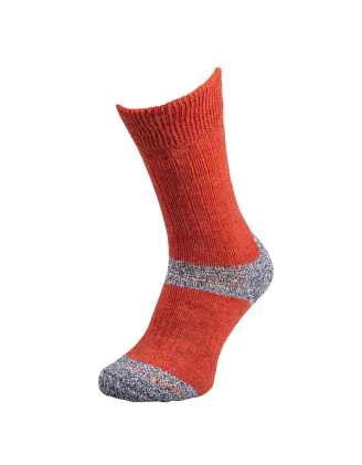 Skarpety turystyczne Comodo wełniane pomarańczowe 35-38