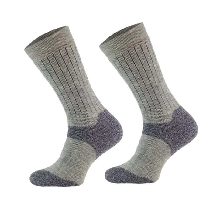 Skarpety turystyczne Comodo wełniane szare 35-38