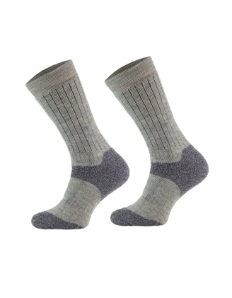 Skarpety turystyczne Comodo wełniane szare 35-38