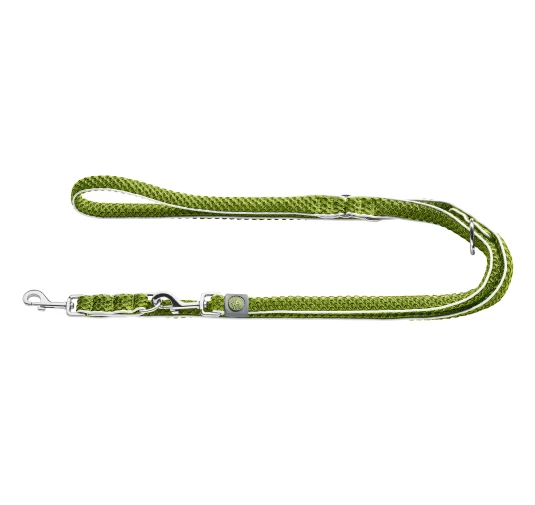 Smycz Hunter Hilo 20/200 przepinana limonka