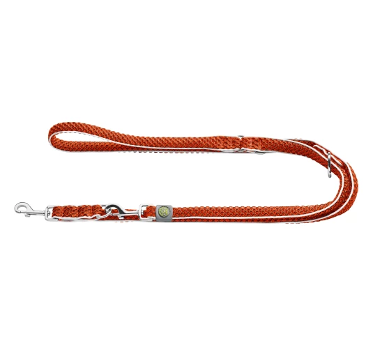 Smycz przepinana Hilo 20/200 pomarańczowa