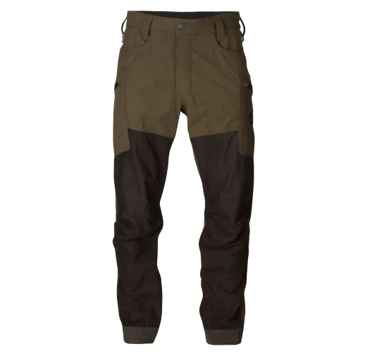 Spodnie męskie Härkila Driven Hunt HWS leather Willow green, shadow brown 52