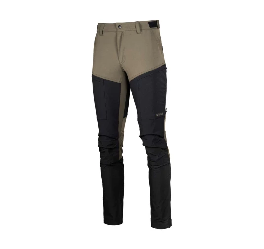 Spodnie męskie Alpinus trekkingowe Pular czarno/oliwkowe M