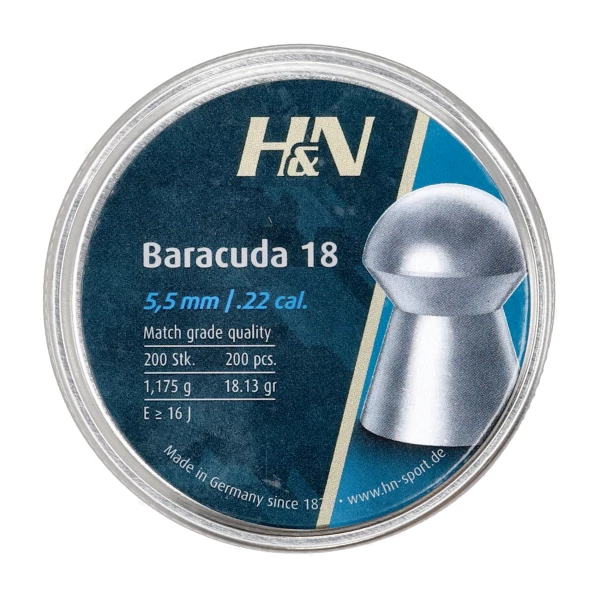 Śrut diabolo H&N Baracuda 18 5,52 mm 200 szt.