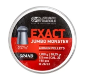 Śrut diabolo JSB Exact Jumbo Monster Grand 5,52 mm 150 szt.