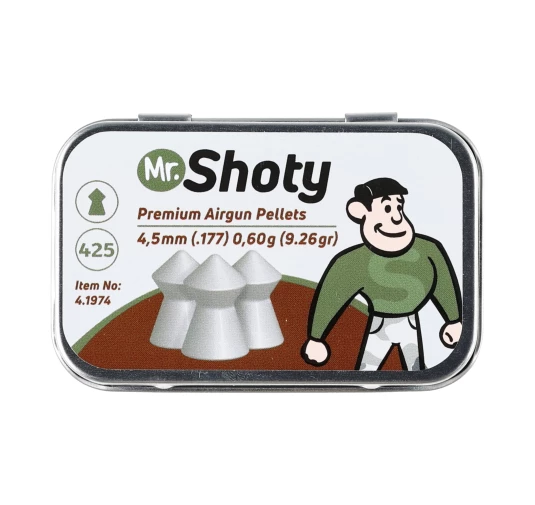 Śrut szpic Mr. Shoty 4,5 mm 0,60 g 425 szt.