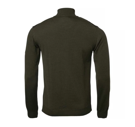 Sweter Chevalier Aston Half Zip Merino Pullover Dark Green S

