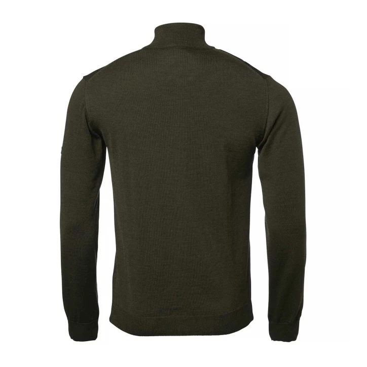 Sweter Chevalier Aston Half Zip Merino Pullover Dark Green S

