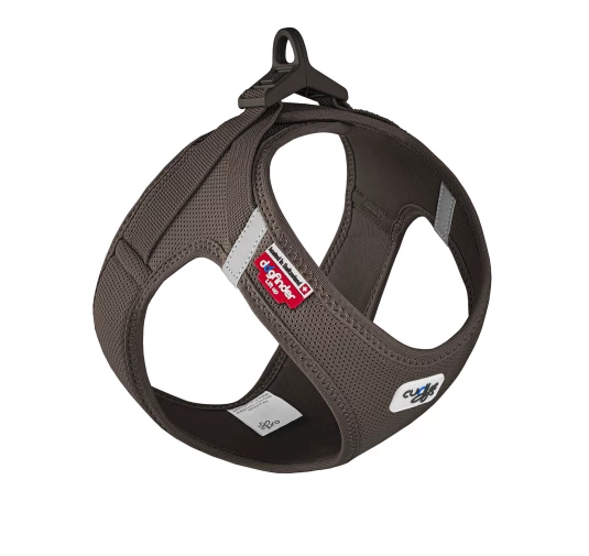 Szelki dla psa Curli Clasp Air-Mesh brązowe M