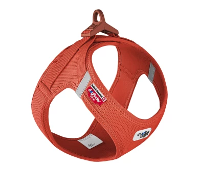 Szelki dla psa Curli Clasp Air-Mesh pomarańczowe S