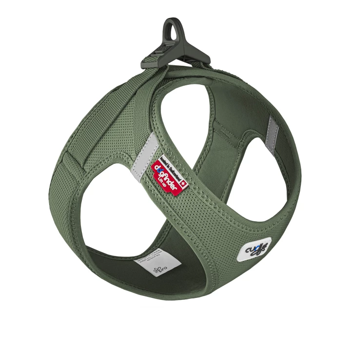 Szelki dla psa Curli Clasp Air-Mesh zielone L