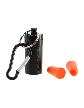 Zatyczki do uszu Earmor MaxDefence w aluminiowym pojemniku S15