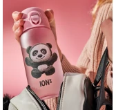 Butelka bidon na wodę ION8 350 ml Panda