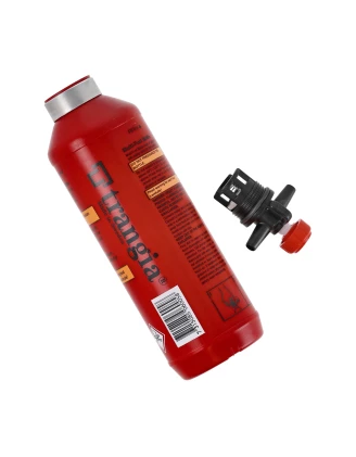 Butelka Trangia na paliwo turystyczne 0,5 l czerwona