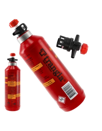 Butelka Trangia na paliwo turystyczne 0,5 l czerwona