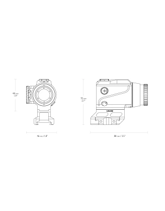 Celownik pryzmatyczny Hawke Prism Sight 1x15 Speed Dot