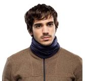 Chusta unisex BUFF wielofunkcyjna EcoStretch Solid granatowa