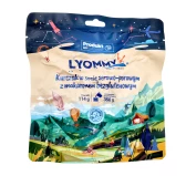 Żywność liofilizowana Lyommy Kurczak w sosie serowo-porowym z makaronem bezglutenowym 350 g