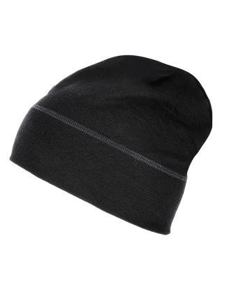 Czapka unisex BUFF Merino Beanie Solid czarna