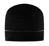 Czapka unisex BUFF Merino Beanie Solid czarna