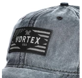 Czapka z daszkiem męska Vortex Rank&File Twill czarna