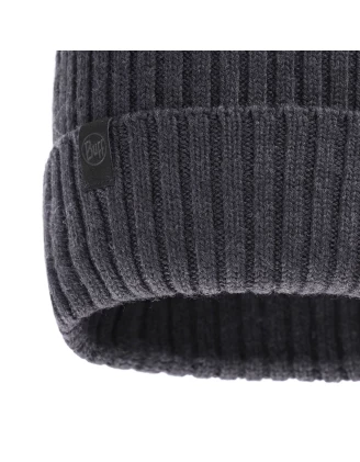 Czapka zimowa BUFF Merino Wool Hat Norval grafitowa