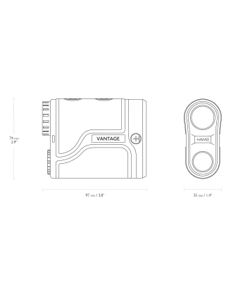 Dalmierz laserowy Hawke Vantage LRF 400